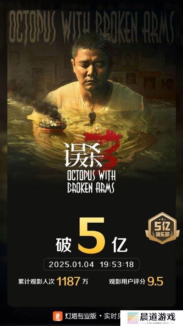 元旦档悬疑力作《误杀3》：上映8天，总票房强势突破5亿大关